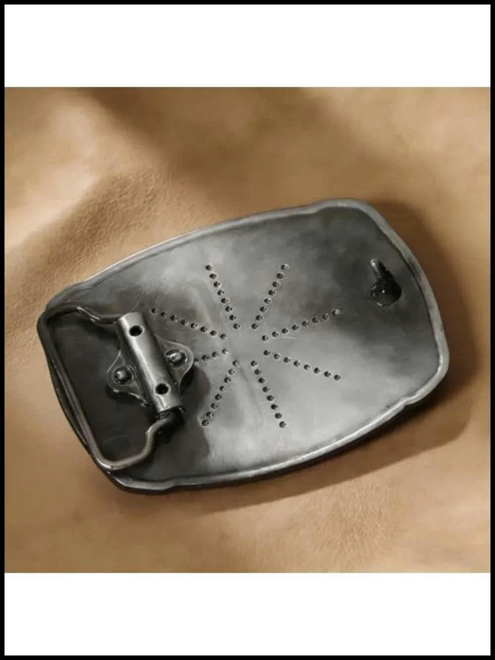 Vintage Western Cowboy Belt Buckle Initial A-Z Men's Accessory
